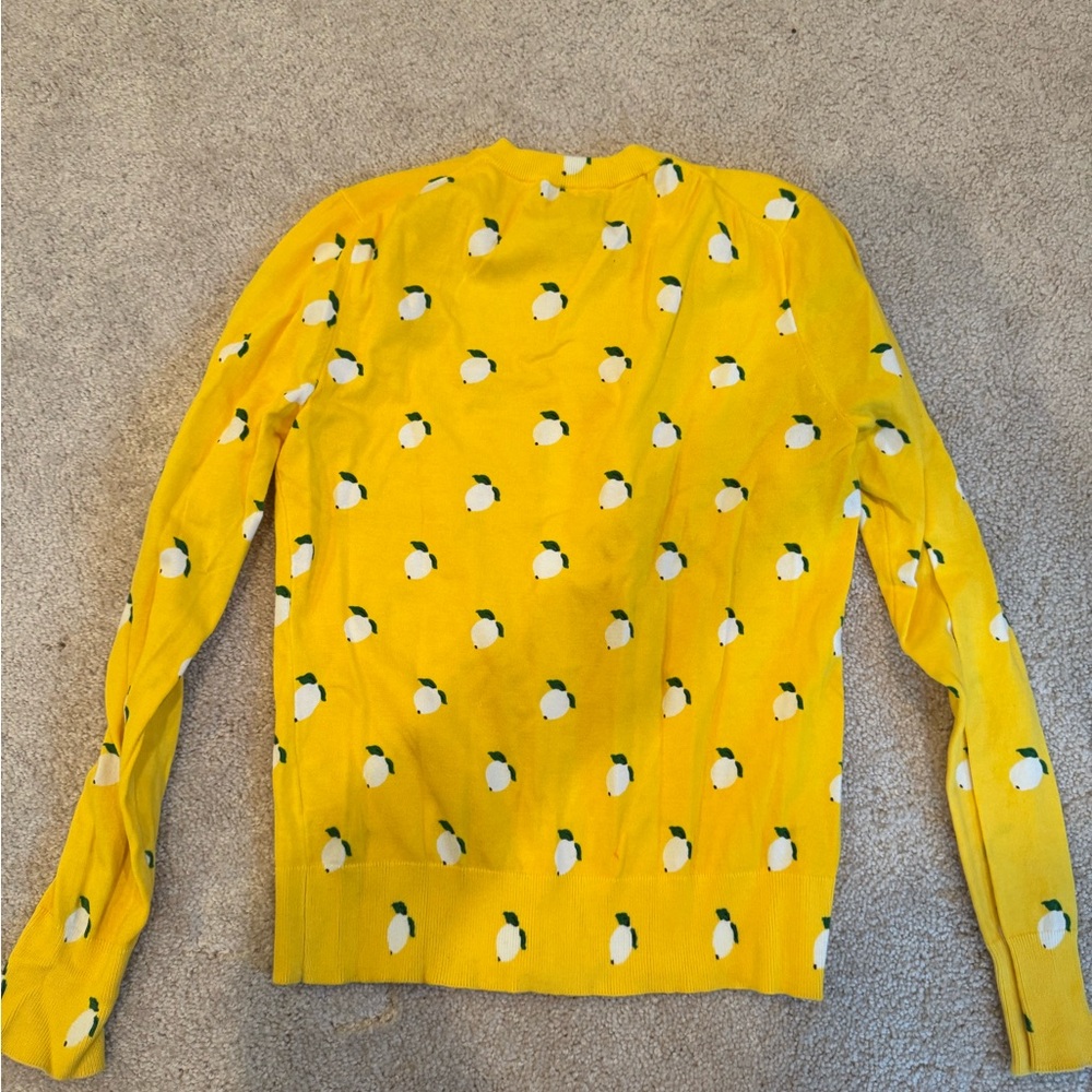 J. Crew Yellow Penguin Sweater